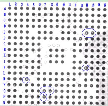 SMT貼片加工BGA空洞圖 SMT貼片加工BGA空洞圖